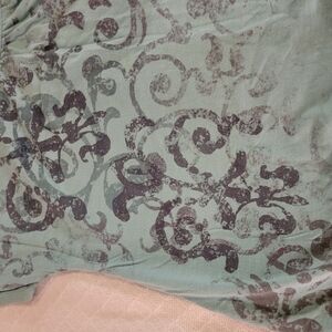 Sonoma Turquoise Blouse with Short Sleeves